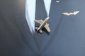 Jet Airplane Lapel Pin