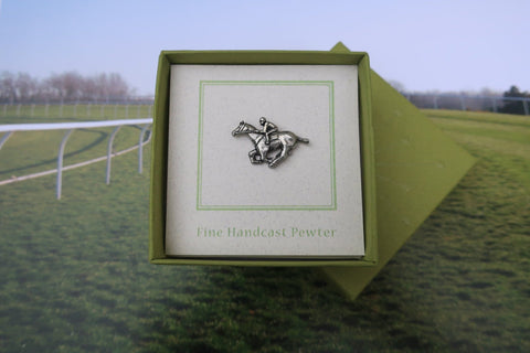 Jockey Lapel Pin