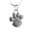 Paw Print Keyrings