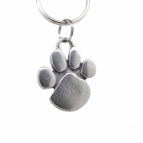 Paw Print Keyrings