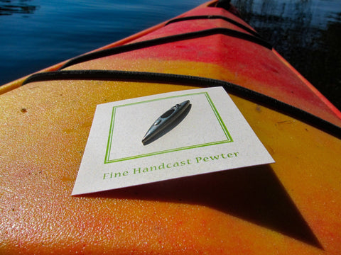 Kayak Lapel Pin