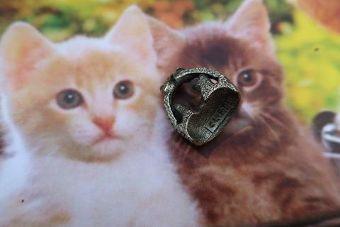 Kittens in a Basket Lapel Pin
