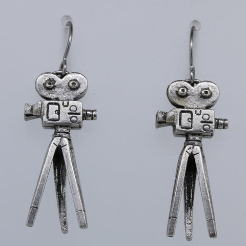 Movie Camera Earrings