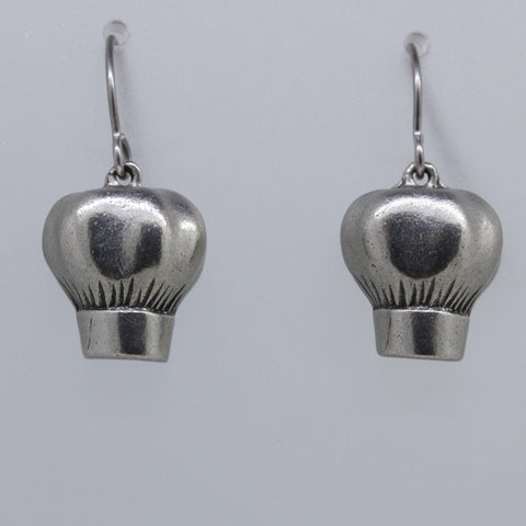 Chef's Hat Earrings