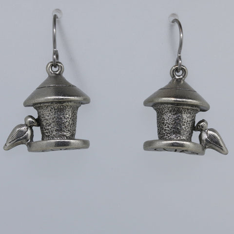 Bird Feeder Earrings