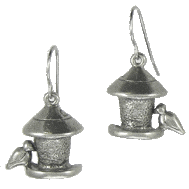 Bird Feeder Earrings