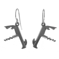 Waiter's Corkscrew Earrings