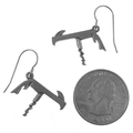 Waiter's Corkscrew Earrings