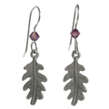 Oakleaf Crystal Earrings