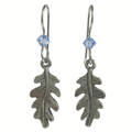 Oakleaf Crystal Earrings