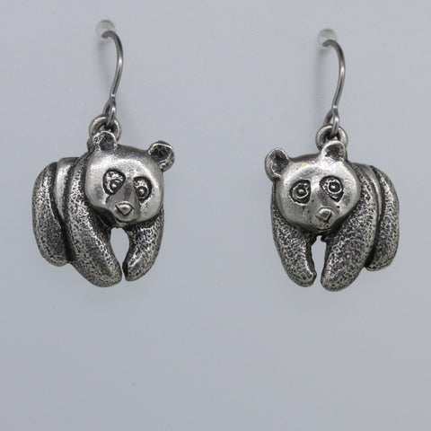 Panda Earrings