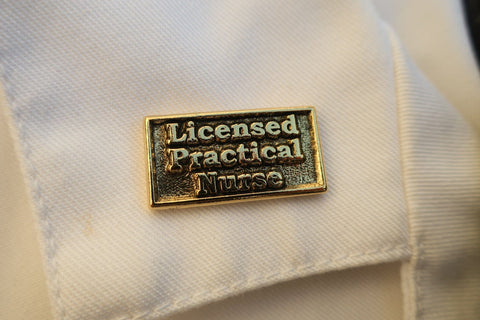 Licensed Practical Nurse Gold Lapel Pin