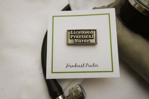 Licensed Practical Nurse Lapel Pin
