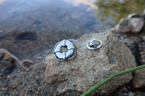Life Preserver Lapel Pin