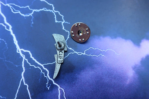Lightning Bolt Lapel Pin