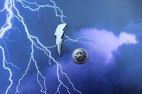 Lightning Bolt Lapel Pin