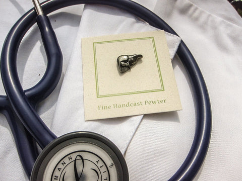 Liver Lapel Pin