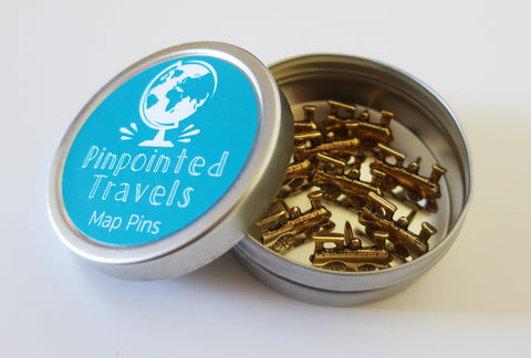 Train Map Pins