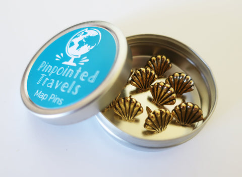 Shell Map Pins