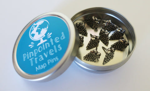 Grape Map Pins
