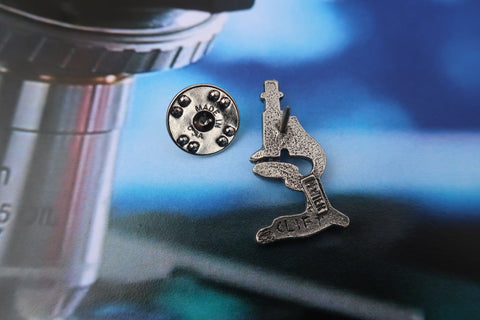Microscope Lapel Pin