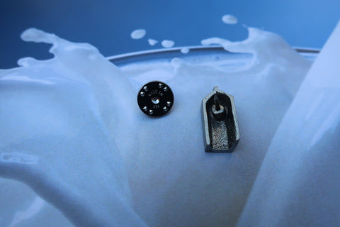 1-2 Gallon of Milk Lapel Pin
