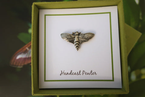 Moth Lapel Pin