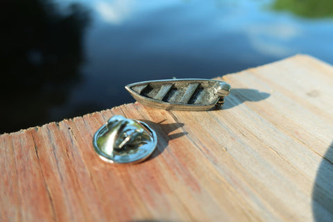 Motorboat Lapel Pin