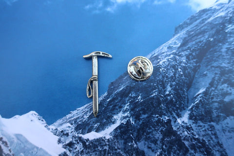 Mountaineering Axe Lapel Pin