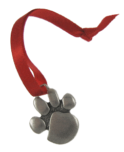 Paw Print Ornament