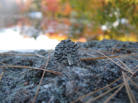 Oak Tree Lapel Pin
