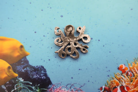 Octopus Lapel Pin