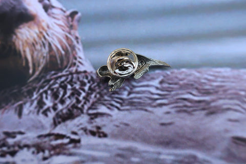 Otter Lapel Pin