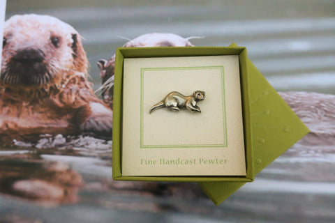 Otter Lapel Pin
