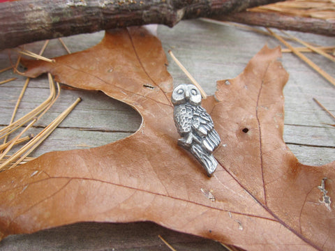 Owl Lapel Pin