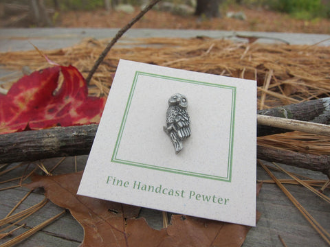 Owl Lapel Pin