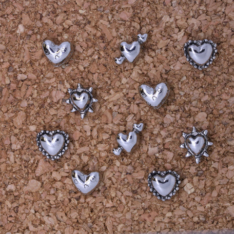 Hearts Pushpins