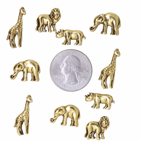 African Animal Pushpins