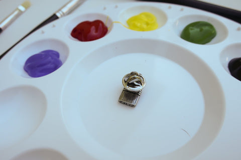 Paintbrush Lapel Pin