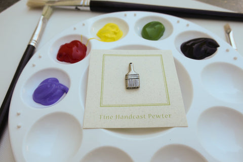Paintbrush Lapel Pin