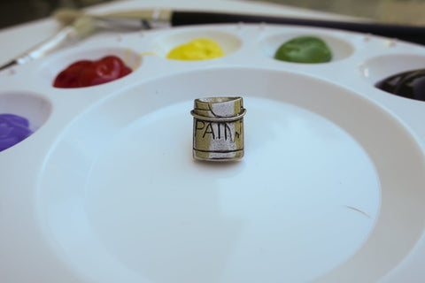 Paint Can Lapel Pin