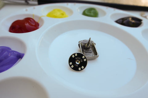 Paint Can Lapel Pin