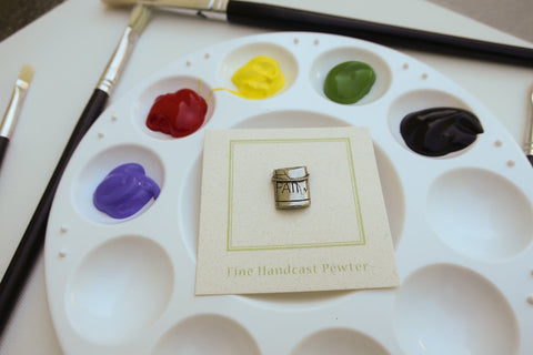 Paint Can Lapel Pin