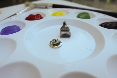 Paint Tube Lapel Pin