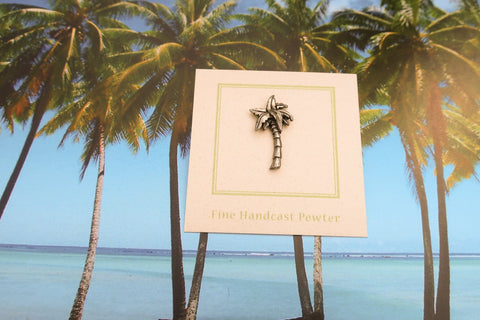 Palm Tree Lapel Pin