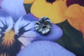 Pansy Lapel Pin