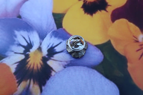 Pansy Lapel Pin