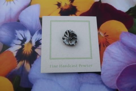 Pansy Lapel Pin