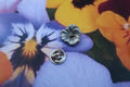 Pansy Lapel Pin