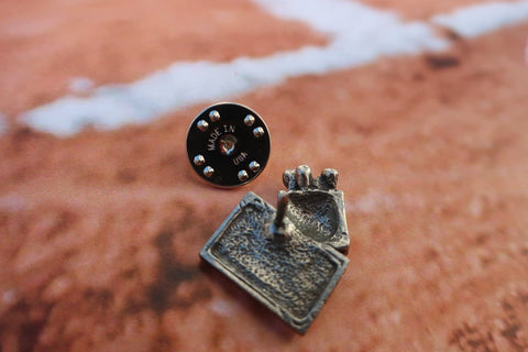 Peanuts & Cracker Jack Lapel Pin